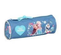 safta La Reine des neiges Trousse Ronde pour Enfants de 5 à 14 Ans, Confortable et Polyvalente, qualité et résistance, 20 x 7 cm