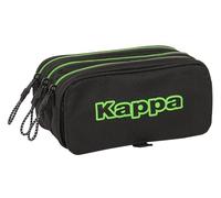 Trousse à crayons SAFTA Large Triple Kappa - Noir - Taille unique - Enfant - Synthétique