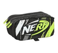 Safta Large Triple Nerf Get Ready Pencil Case One Size
