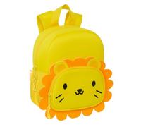 safta LEON - Sac à dos en néoprène, idéal pour les enfants de différents âges, confortable et polyvalent, 20 x 9 x 25 cm, citronier, M, Décontracté