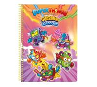 Safta LIVRETE QUATRIÈME 80 H. Couvercles durs SuperThings Guardians of Kazoom