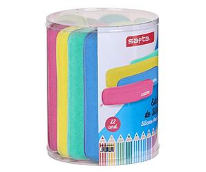 safta Lot de 12 porte-tout étroits en silicone, 170 x 210 mm