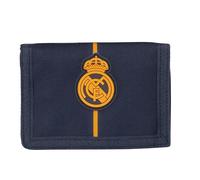 Safta M036a 812457036 Real Madrid 2ème équipe 24/25 - Portefeuille Porte-Monnaie, Confortable et Polyvalent, qualité et résistance, 12,5 x 9,5 cm, Couleur Bleu Marine Unisexe pour Enfants, Standard,