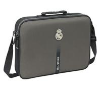 Safta M385 612524385 Real Madrid 3ème équipe 24/25 - Portefeuille extrascolaire, sac à bandoulière, confortable et polyvalent, qualité et résistance, 38 x 6 x 28 cm, couleur unisexe pour enfants,