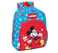 Safta M609 MONSTER HIGH - Sac à dos pour enfants, idéal pour les enfants de différents âges, confortable et polyvalent, qualité et résistance, 28 x 10 x 34 cm (Pack de 1), bleu/rouge, Estándar,