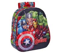 Safta M890a Princesses Disney - Sac à dos d'école, avec design 3D, adaptable au chariot, idéal pour les enfants de différents âges, confortable et polyvalent, qualité et résistance, 27 x 10 x 33 cm,