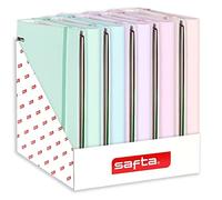 Safta M966 Présentoir de classeur avec anneaux de rechange, résistant, léger, durable, de haute qualité, multicolore unisexe pour enfants, corail, Estándar, Décontracté