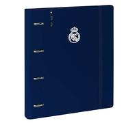Safta Maillot Domicile Real Madrid 24/25 A4 4 Anneaux Avec 100 Feuilles Carpeblock