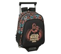 Safta Mandalorian & Grogu 10l Wheeled Backpack Noir Enfants