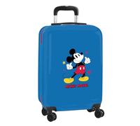Safta Mickey Mouse Only One Cabin 20 Twin 40.1l 34.5x55x20 Cm Wheeled Backpack Bleu Enfants