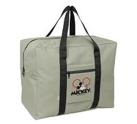 Safta MICKEY MOOD - Sac Shopping, Sac pour femme, Big Shopping Bag, confortable et polyvalent, qualité et résistance, 50 x 28 x 40 cm, couleur grise, gris, Estándar, Décontracté