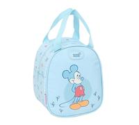 safta Mickey Mouse Baby Sac à goûter Qualité et résistance maximale 19 x 14 x 22 cm, bleu clair, M, Décontracté