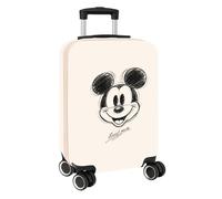 safta Mickey Mouse Baby - Trolley de Cabine 20 Pouces, Valise à roulettes, Cadenas de sécurité, Valise légère, 34,5 x 20 x 55 cm, Bleu Clair, M, Décontracté