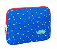 Safta Mickey Mouse Good Day - Housse pour ordinateur portable 15,6", idéal pour enfants de différents âges, confortable et polyvalent, qualité et résistance, 39,5 x 3,5 x 27,5 cm, bleu, M, Décontracté