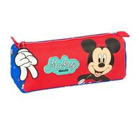 safta Mickey Mouse Good Day - Trousse avec Fermeture éclair et Compartiment, Trousse pour Enfant, idéale pour Les Enfants d'âge Scolaire, Confortable et Polyvalente, qualité et résistance, 21 x 7 x 8