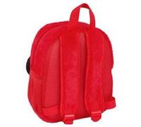SAFTA Sac à dos Mickey Mouse - adaptable au chariot, nettoyage facile - Rouge