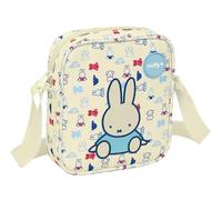 safta MIFFY BUDDY - Petit sac à bandoulière pour enfant, idéal pour les enfants de 5 à 14 ans, confortable et polyvalent, qualité et résistance, 16 x 4 x 18 cm, Beige pastel, M, Décontracté