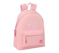 safta MIFFY FLORES - Day Pack Enfant, Sac à dos pour enfant, qualité et résistance maximale, confortable et polyvalent, 33 x 15 x 42 cm, Rose pâle, M, Décontracté