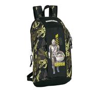 Safta - Mini sac à dos pour un usage quotidien, idéal pour les enfants de différents âges, confortable et polyvalent, qualité et résistance, 22 x 10 x 39 cm, couleur, multicolore, Estándar,