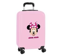 Safta Sac à dos à roulettes Minnie Mouse me Time Cabine 20'' 40,1 l 34,5x55x20 cm Rose Enfants