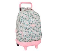 Safta Minnie Mouse Minty 44l 32x45x21 Cm Wheeled Backpack Beige,Rose Enfants