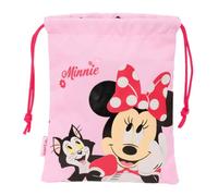 MINNIE MOUSE NAIVE - Sac à goûter, sac fourre-tout, qualité et résistance maximale, porte-repas, 20 x 25 cm, rose clair, M, Décontracté