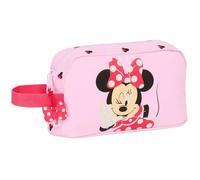 safta Minnie Mouse Naive - Porte-Petit-déjeuner Thermique, qualité et résistance maximale, Porte-Repas, 21,5 x 6,5 x 12 cm, Rose Clair, M, Décontracté