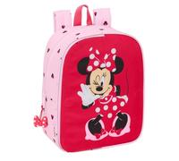safta Minnie Mouse NAIVE - Sac à dos de crèche, adaptable au chariot, nettoyage facile, idéal pour les enfants de différents âges, confortable et polyvalent, qualité et résistance, 22 x 10 x 27 cm,