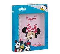 safta MINNIE MOUSE NAIVE - Set cadeau, coffret cadeau, lot de 3, set de papeterie, cadeau spécial, 28 x 6 x 35 cm, rose clair, M, Décontracté