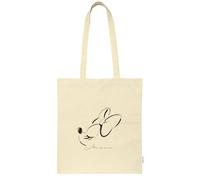 Safta MINNIE MOUSE - Sac fourre-tout pour femme, confortable et polyvalent, qualité et résistance, 38 x 42 cm, couleur naturelle beige, Beige naturel, Estándar, Décontracté