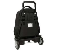 Safta Compact Evolutive Extraible Real Betis Balompie 33l 44x32x16 Cm Wheeled Backpack Noir Enfants