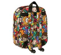Safta Mochila guarderia 3D - Sac à dos Harry Potter 3D avec poche réseau - 22x27x10 cm - Recommandé à partir de 3 ans