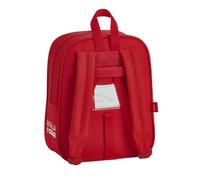 Safta Mochila Guarderia Adapt Carro Real Sport 22x27x10 cm, Polyester 600D, Rouge, Recommandé 3 ans