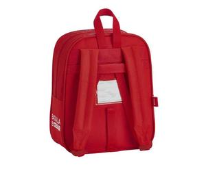 Safta Mochila Guarderia Adapt Carro Real Sport 22x27x10 cm, Polyester 600D, Rouge, Recommandé 3 ans
