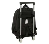 Safta Real Betis Balompie 10l Wheeled Backpack Noir Enfants