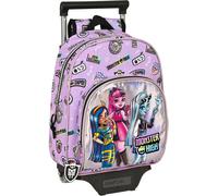 Safta Monster High Best Boos 609 W/705 Sac à dos à roulettes One Size