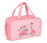 Safta Moos Passion - Trousse rectangulaire avec poignée, Trousse de Toilette pour Enfant, Adaptable au Chariot, idéale pour Les Enfants de 5 à 14 Ans, Confortable et Polyvalente, qualité et
