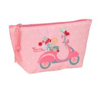 Safta Moos Passion - Trousse Scolaire pour Enfant avec Porte-Maquillage, idéale pour différents âges, Confortable et Polyvalente, qualité et résistance, 23 x 8 x 12 cm, Multicolore, M, Décontracté