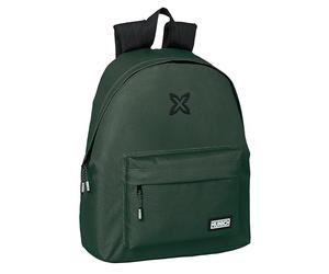 safta Munich Basic - Day Pack pour enfant, sac à dos pour enfant, qualité et résistance maximale, confortable et polyvalent, 33 x 15 x 42 cm, couleur verte, vert, Estándar, Décontracté