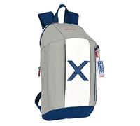 Safta MUNICH College Mini sac à dos pour usage quotidien, idéal pour les enfants de différents âges, confortable et polyvalent, qualité et résistance, gris 22 x 10 x 39 cm, gris, Estándar, Décontracté