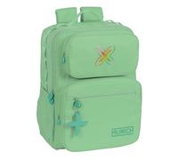 Safta MUNICH PISTACHO - Sac à dos pour ordinateur portable 14,1", idéal pour les jeunes de différents âges, confortable et polyvalent, qualité et résistance, 33 x 16 x 42 cm, couleur, Vert pistache,