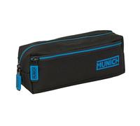 safta Munich Road - Trousse Triple Petite, Trousse pour Enfant, idéale pour Les Enfants d'âge Scolaire, Confortable et Polyvalente, qualité et résistance, 22 x 6 x 8,5 cm