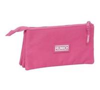 SAFTA MUNICH - Trousse - triple - Fuchsia