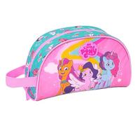 Safta MY LITTLE PONY MAGIC - Grande trousse de toilette pour enfant, adaptable au chariot, idéale pour les enfants de 5 à 14 ans, confortable et polyvalente, qualité et résistance, 26 x 16 x 9 cm,