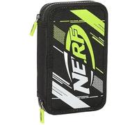 Safta Nerf Get Ready - Trousse Scolaire Pour Enfant, Avec 28 Outils Inclus, Pratique Et Polyvalente, Qualité Et Résistance, 12,5 X