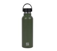 SAFTA PALM GREEN - Bouteille isotherme, bouteille d'eau, acier inoxydable, double isolation, 12h de boisson chaude et 24h de boisson froide, 7,3 x 25 cm, 600 ml, Vert (Palm Green), M, Décontracté