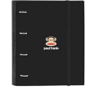 Safta Paul Frank Join The Fun Classeur 4 Anneaux De 35 Cm Avec 100 Feuilles A4, Idéal Pour Enfants De Différents Âges, Confortable