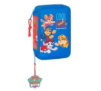 Paw Patrol Cool - Trousse scolaire pour enfant, avec 29 outils inclus, pratique et polyvalente, qualité et résistance, 12,5 x 4 x 19,5 cm, Rouge, bleu, M, Décontracté