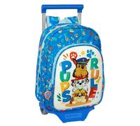 Paw Patrol Pups Rule - Matériau pour Enfant, idéal pour Enfants, Confortable et Polyvalent, qualité et résistance, Bleu, Estándar, Sac à Dos avec Chariot