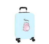 Safta Pembe The Pink Cat 40.1l 34.5x55x20 Cm Trolley Bag Bleu Enfants